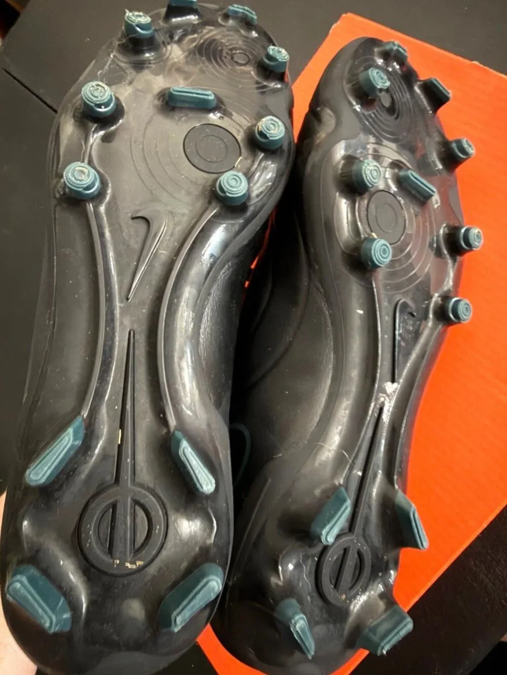 Nike Tiempo Legend 9 Soccer Cleats Black Size‎ 6.5 US FG Firm Ground With Box