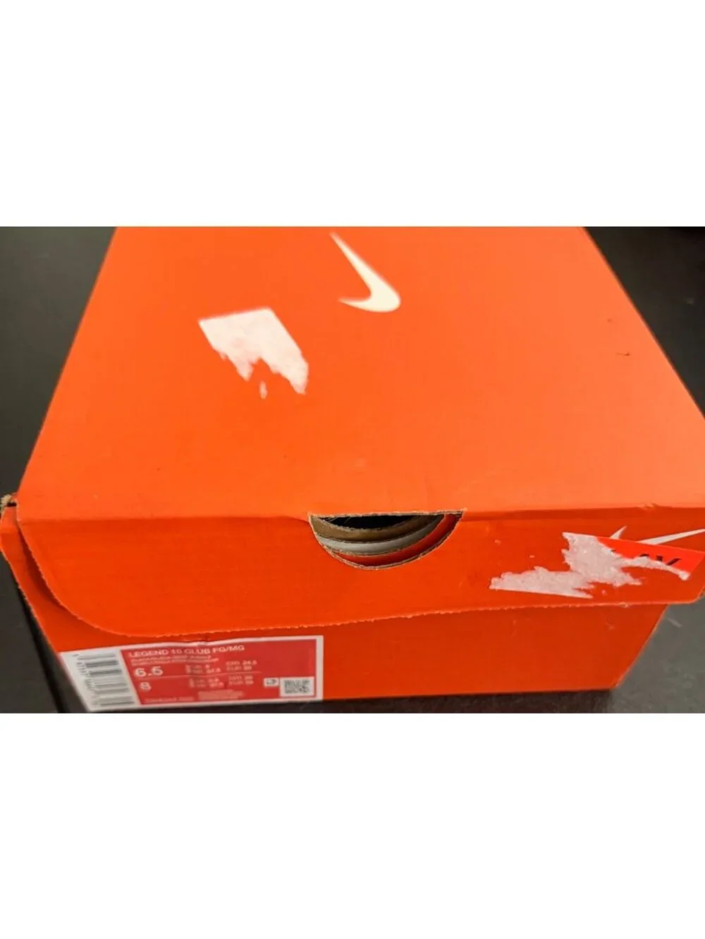 Nike Tiempo Legend 9 Soccer Cleats Black Size‎ 6.5 US FG Firm Ground With Box
