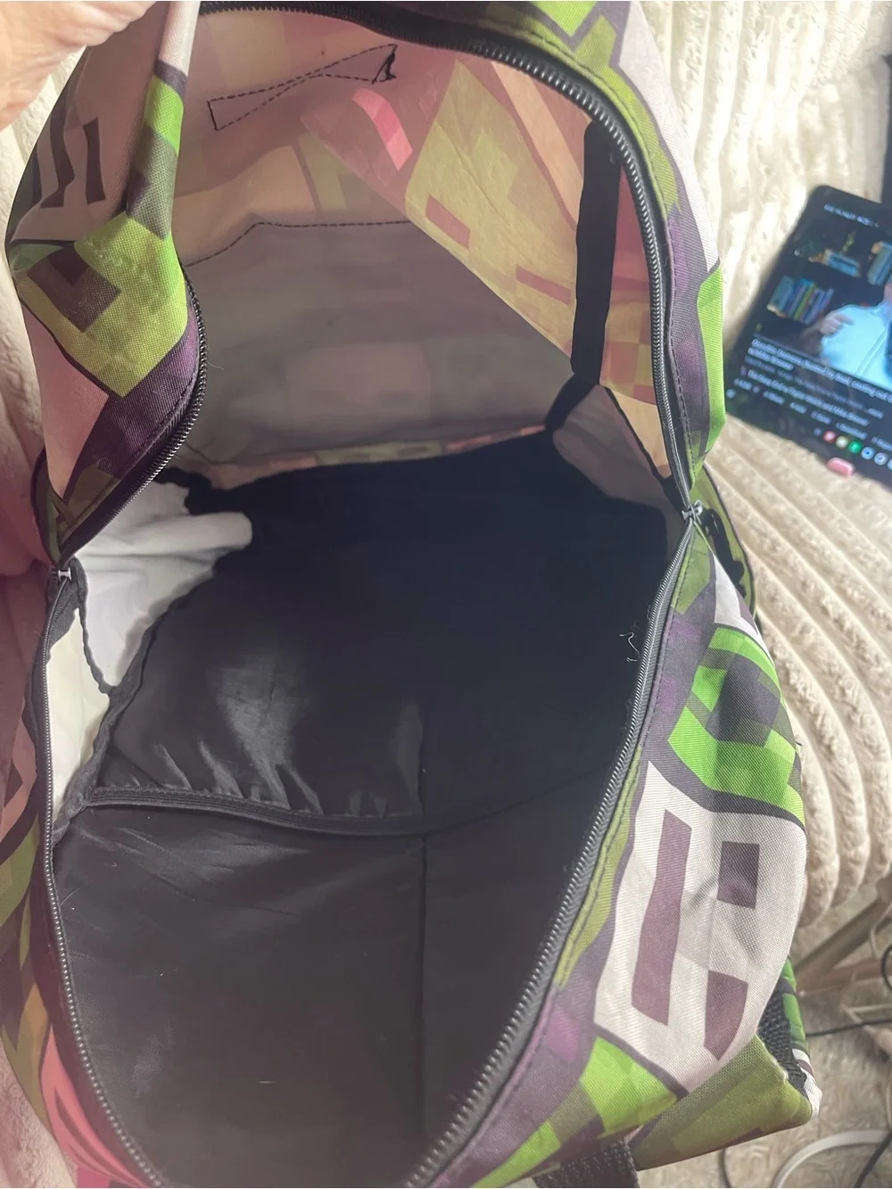 Minecraft official backpack