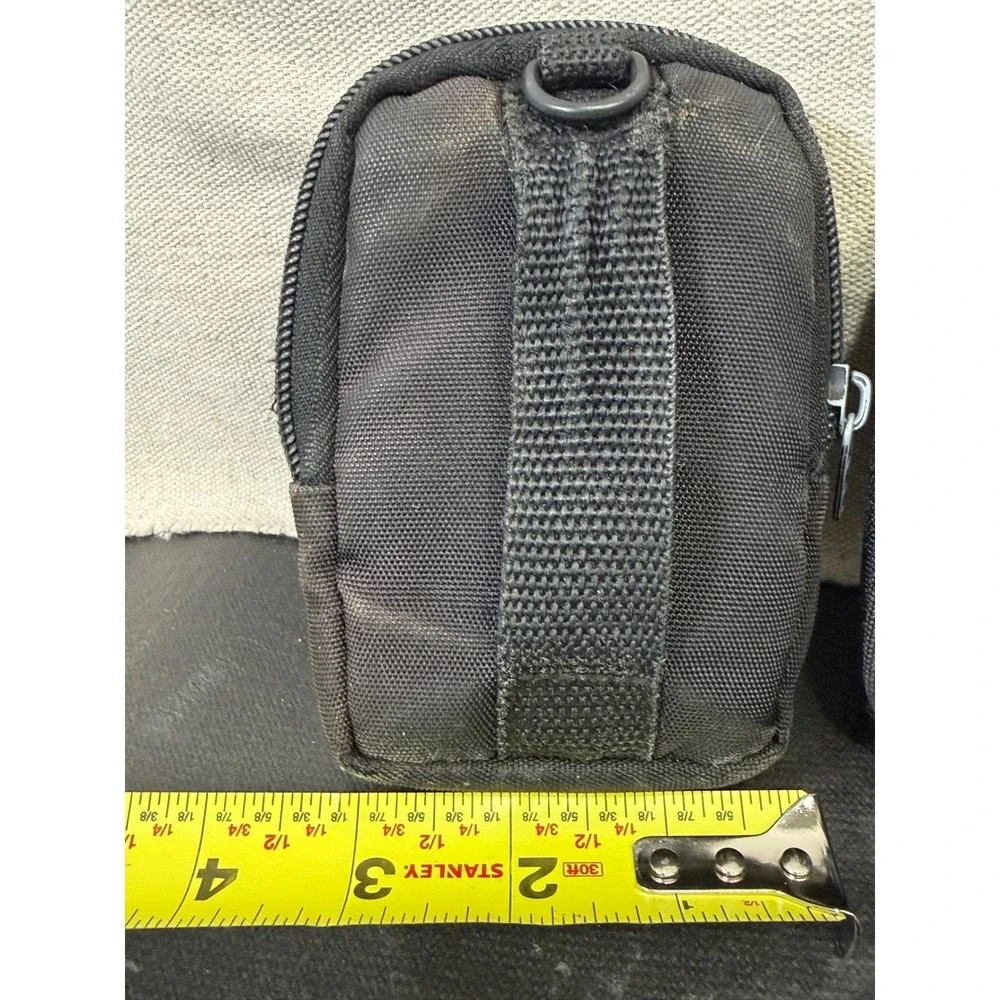 Case Logic Lowepro Camera Pouch Bundle‎ Unisex Small Black Blue Tech Bags 2pk