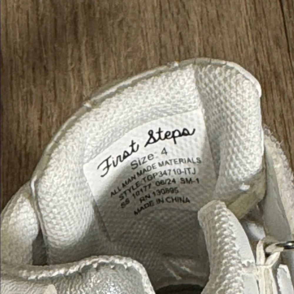 First Steps adorable white