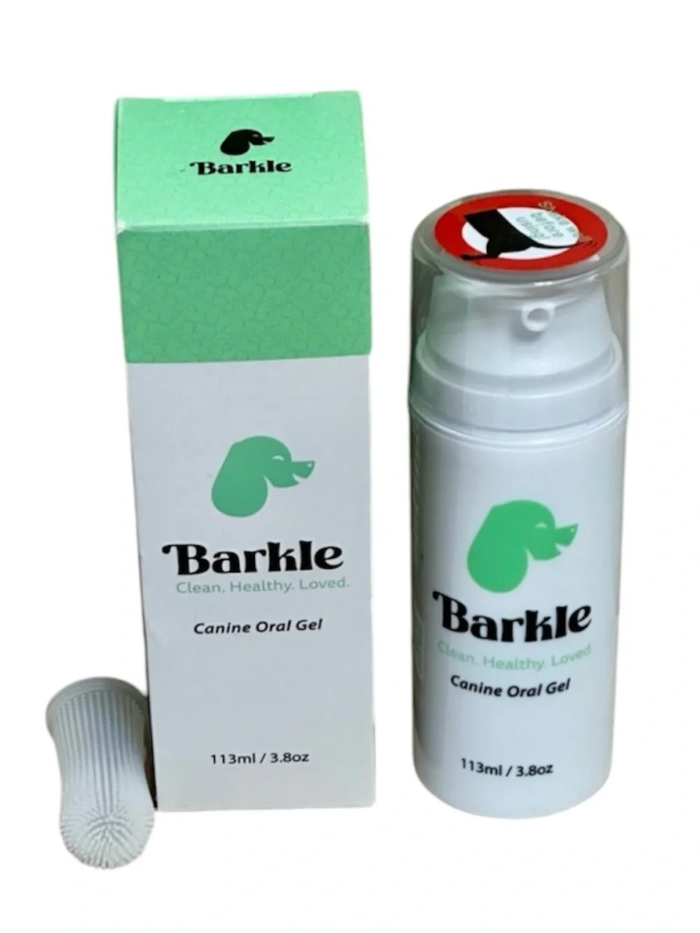 BARKLE dog oral canine teeth cleaning gel NEW