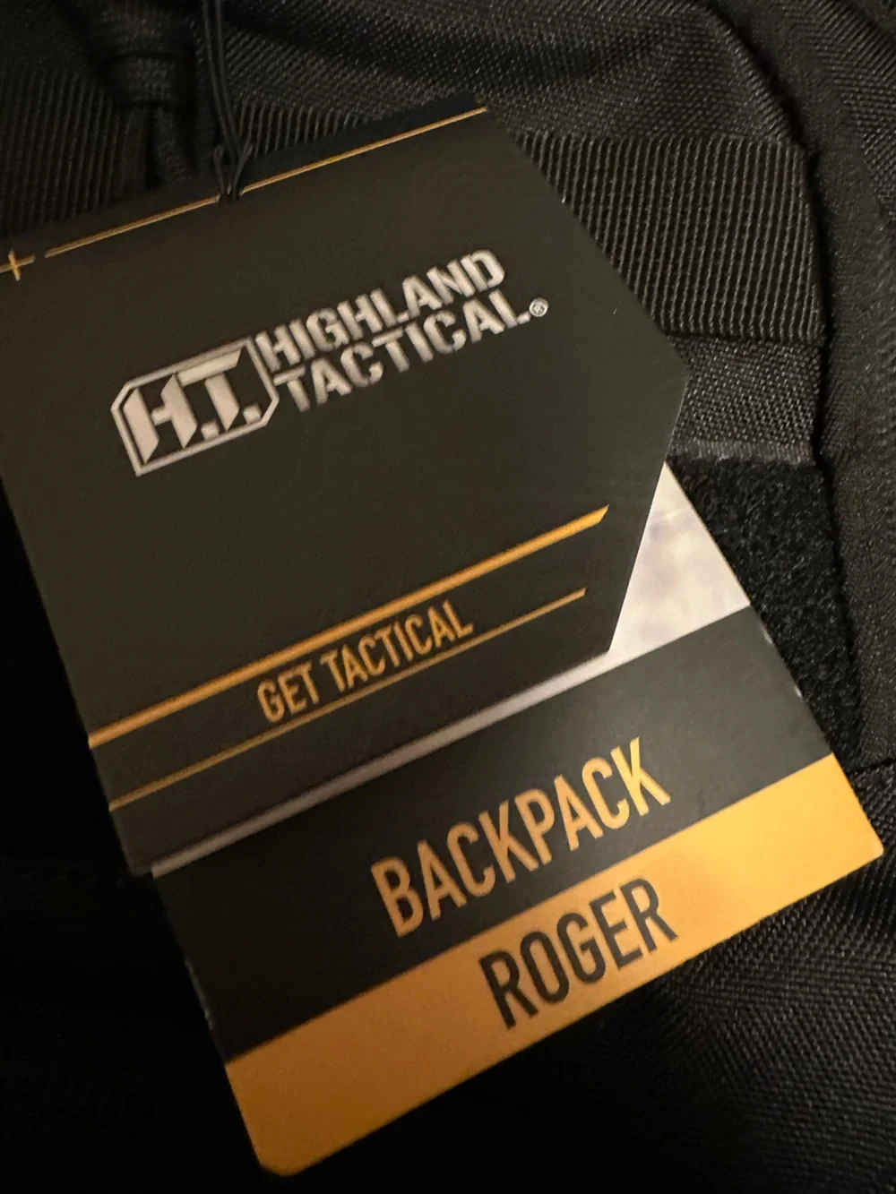 NEW HIGHLAND TACTICAL ROGER MOLLE Backpack BLACK