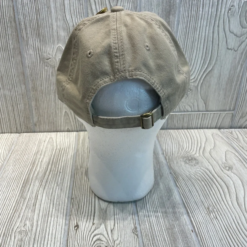 Graveyard of the Atlantic Hat Khaki Outer Banks NC Lighthouse Cap with Pin Otto