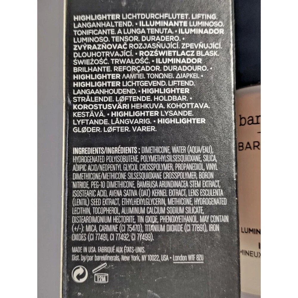 bareMinerals barepro glow