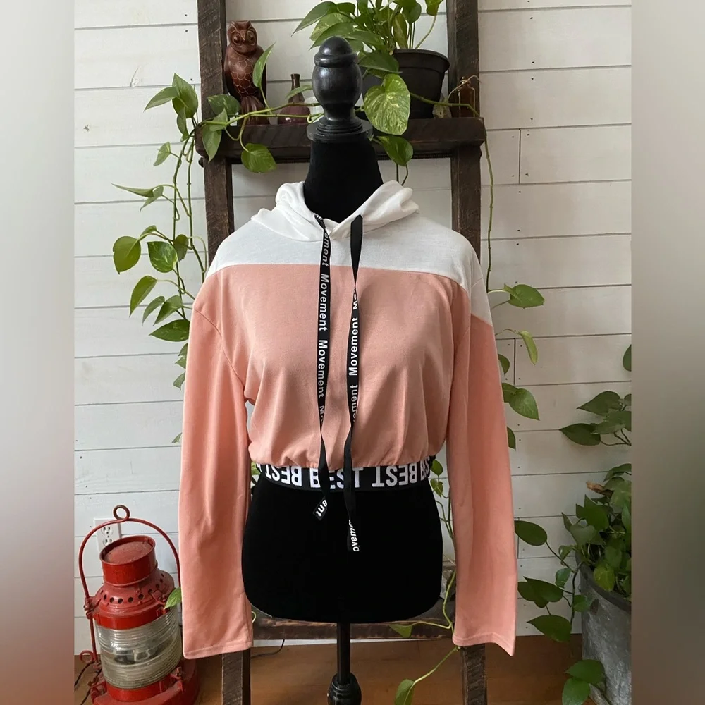 Sweatyrocks cropped pink