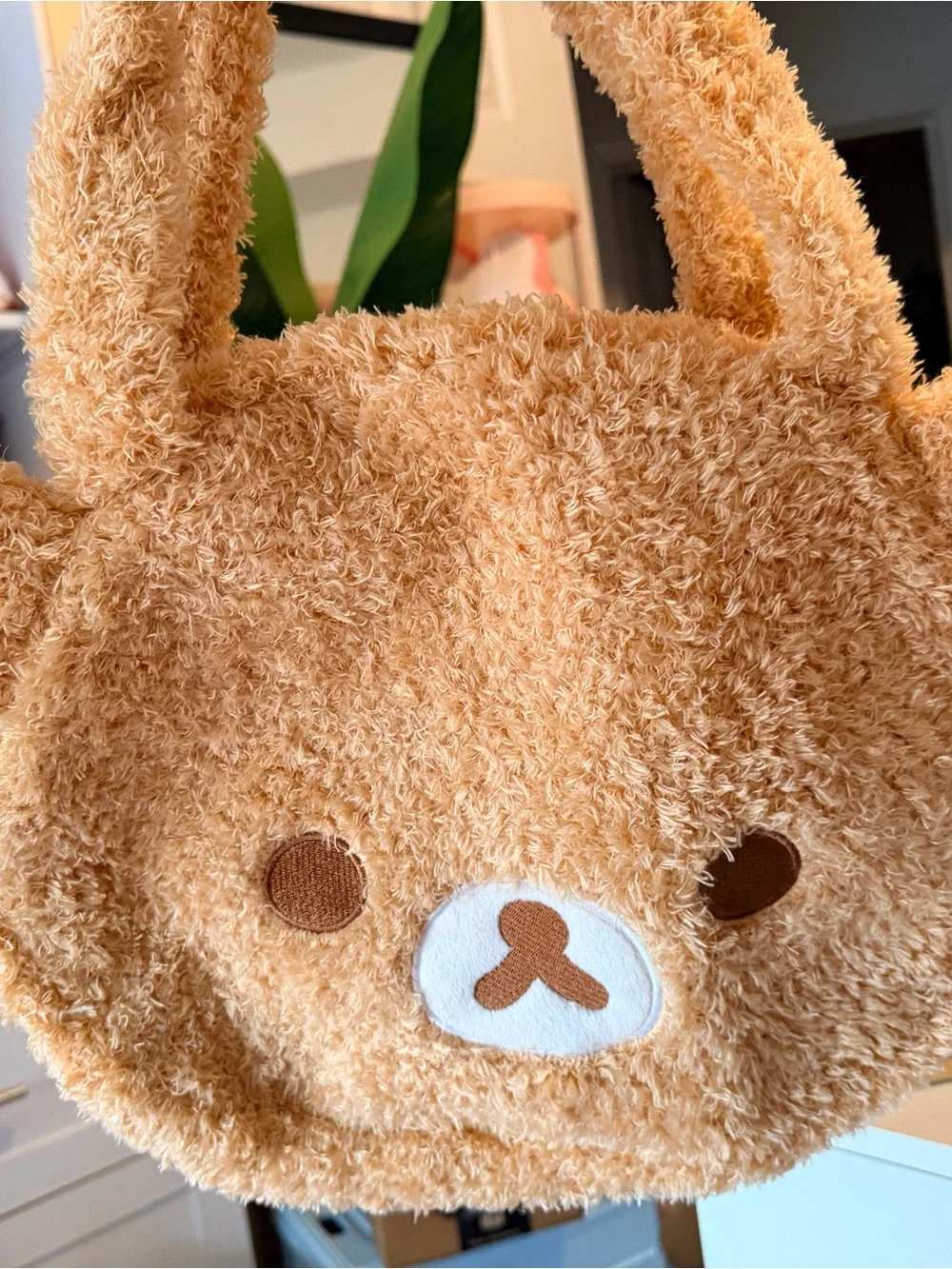 Rillakkuma Plush Tote Bag