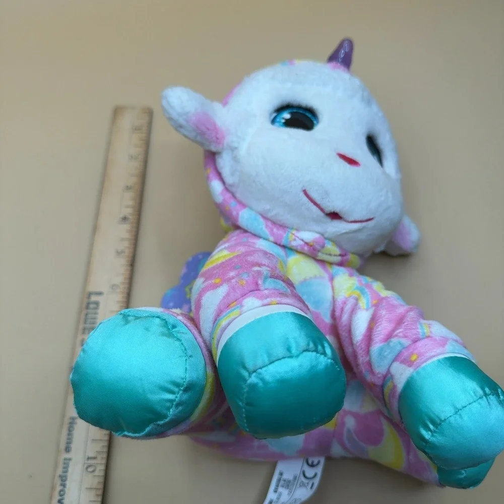 FurReal Friends Lamb Unicorn Plush Stuffed Animal Pink Rainbow (working)