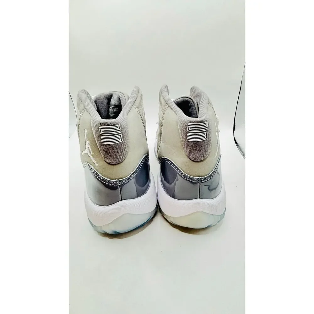 Nike Air Jordan 11 Retro 2021 athletic sneakers shoes Cool Grey sz 6Y women 7.5