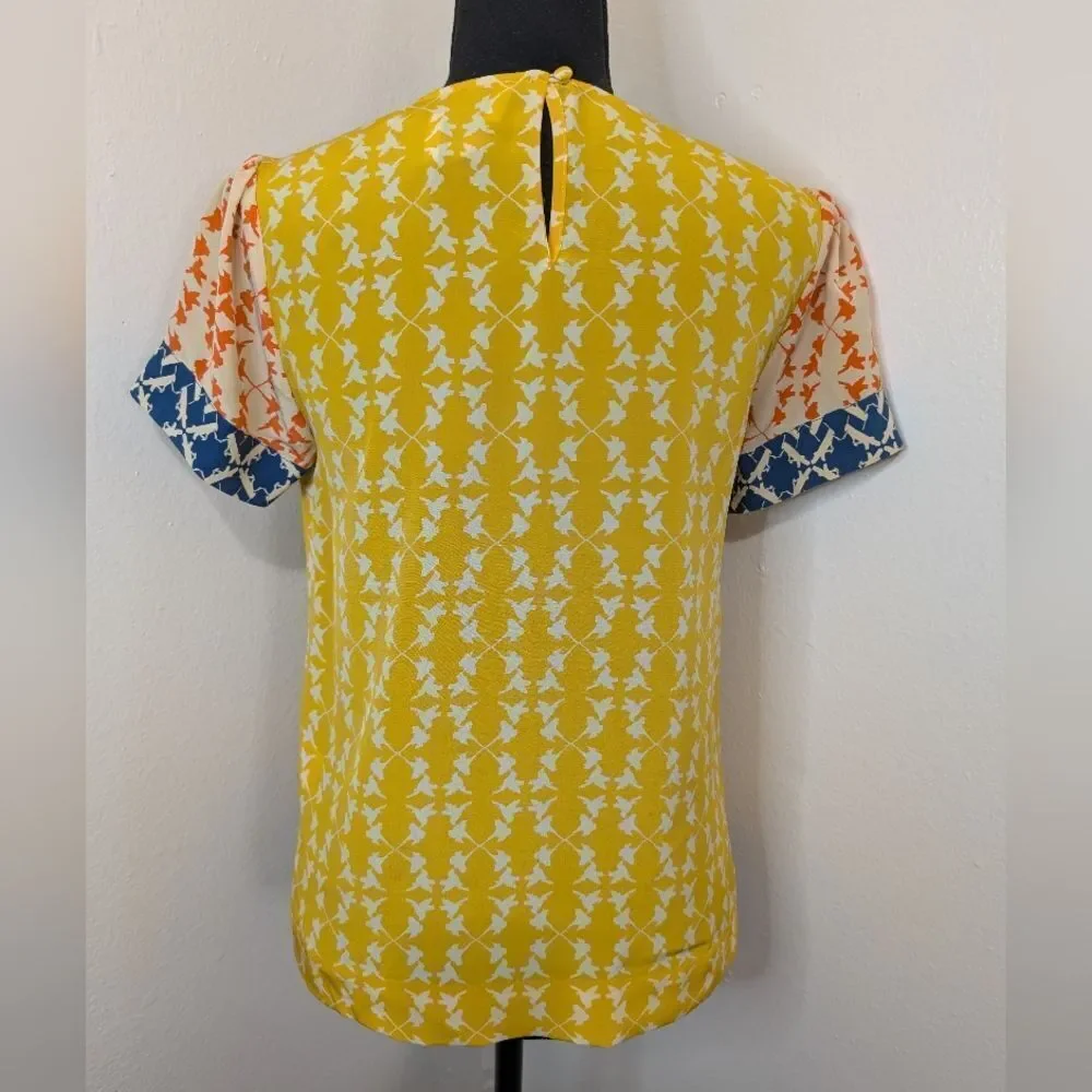 Charlotte by Charlotte Taylor Whimsical Preppy Abstract Colorful Academia Top 0