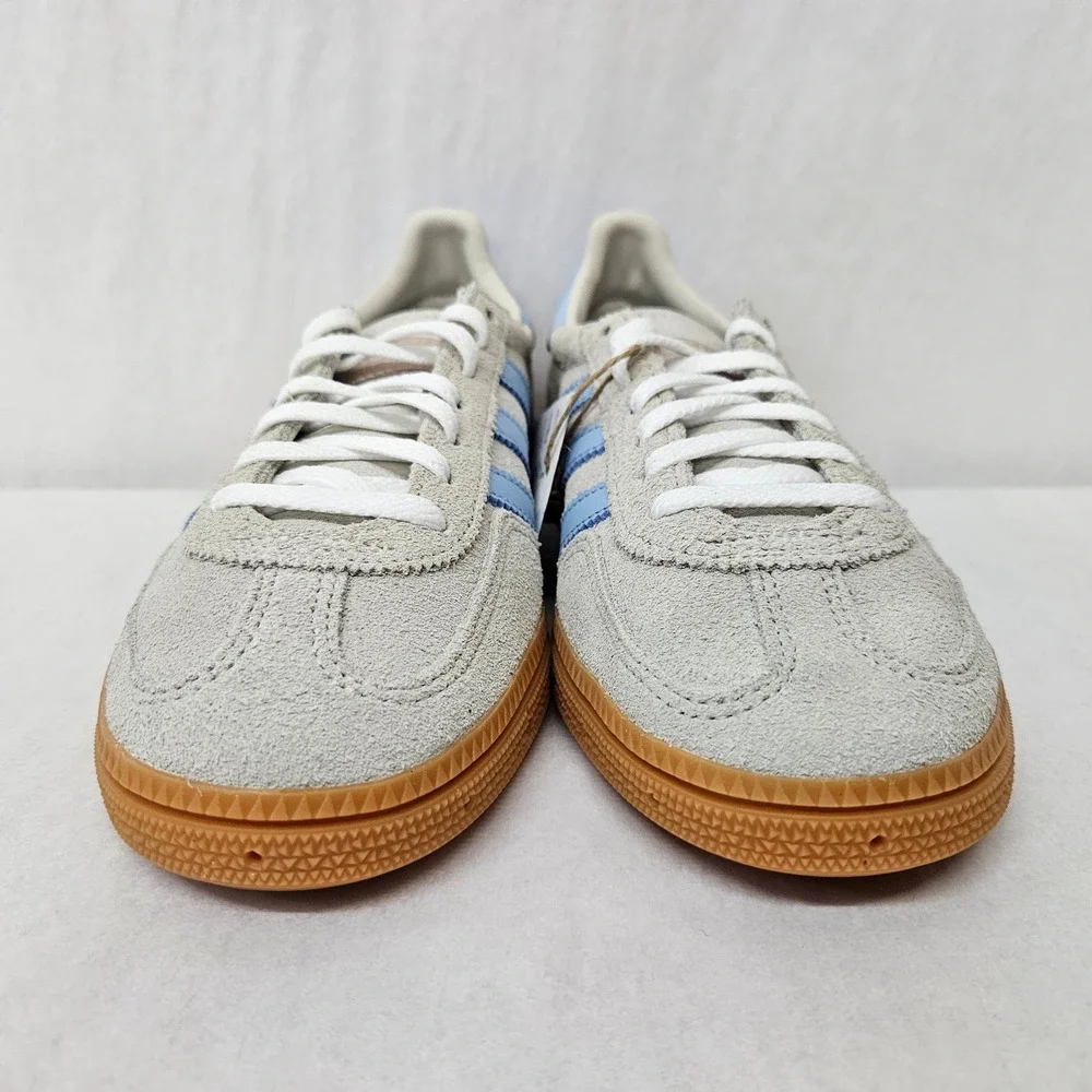 Adidas Handball Spezial W Sneakers JS0241 Grey Blue Gum‎ Women's Size 6.5
