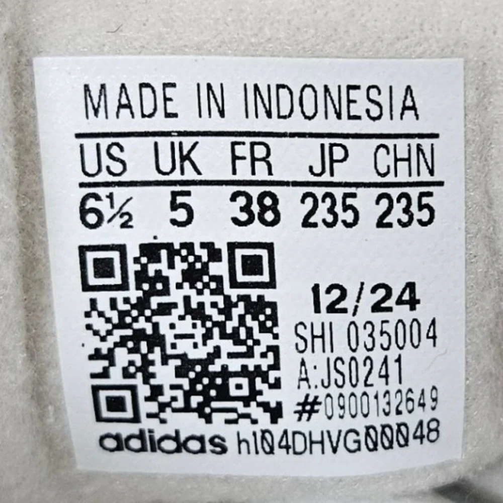 Adidas Handball Spezial W Sneakers JS0241 Grey Blue Gum‎ Women's Size 6.5