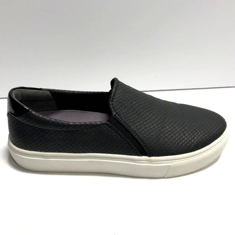 Dr Scholls Women's Nova, Black Slip-On Sneakers, Size 7.5 M