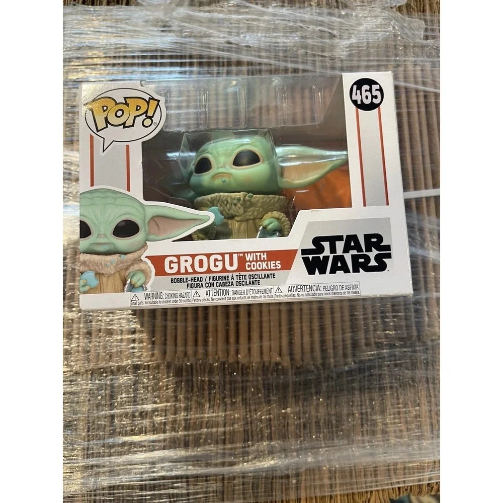 Funko Pop! Vinyl: Star Wars - Grogu with Cookie #465 NIB‎