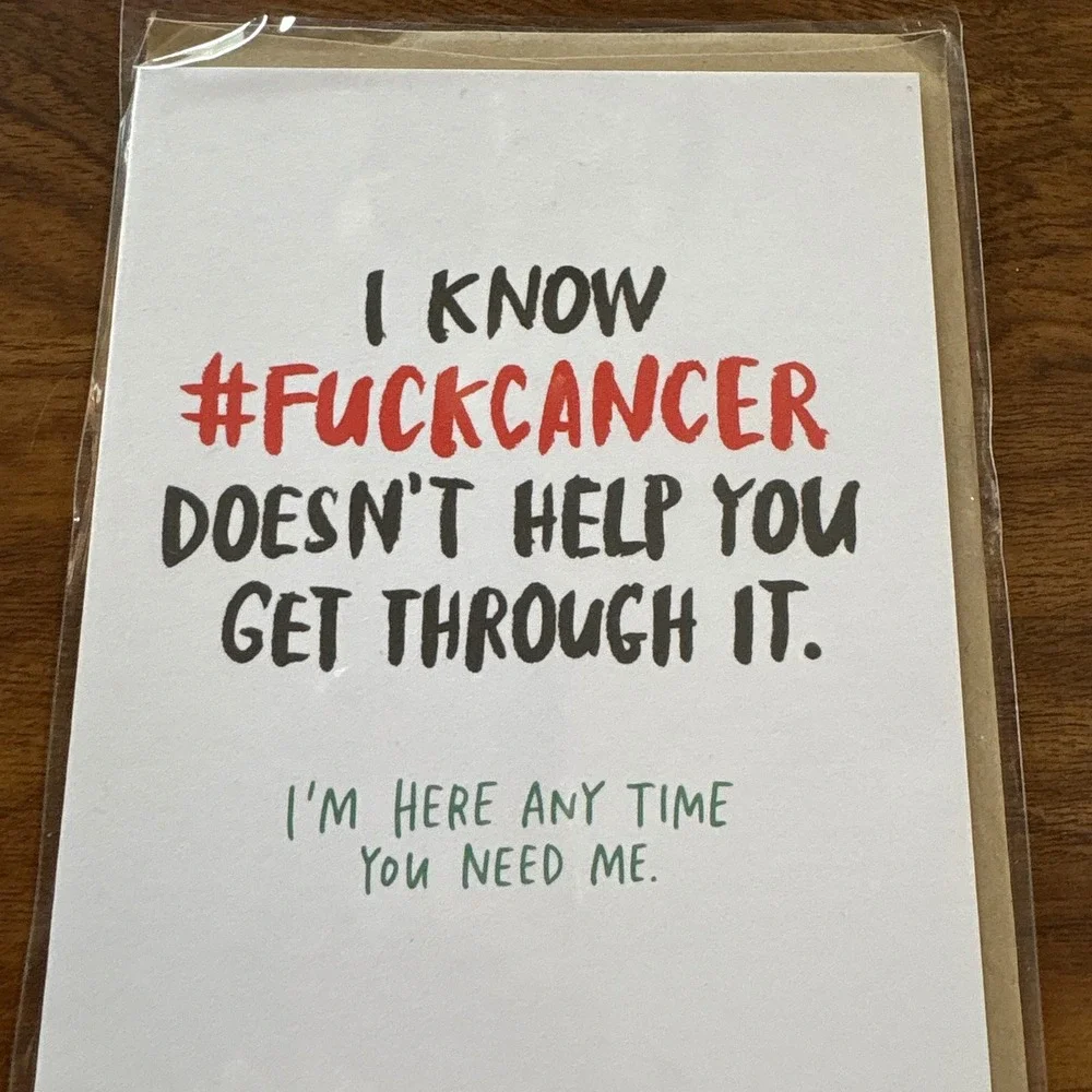 2‎ Emily McDowell Studio Cancer Chemo Greeting Cards Funny Humor Encouraging