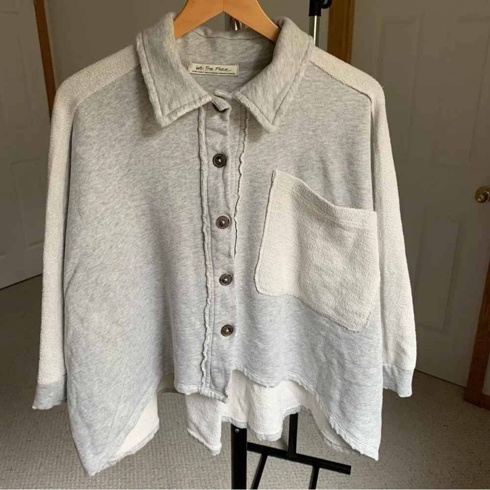 Free People Montauk Shirt Jacket XS