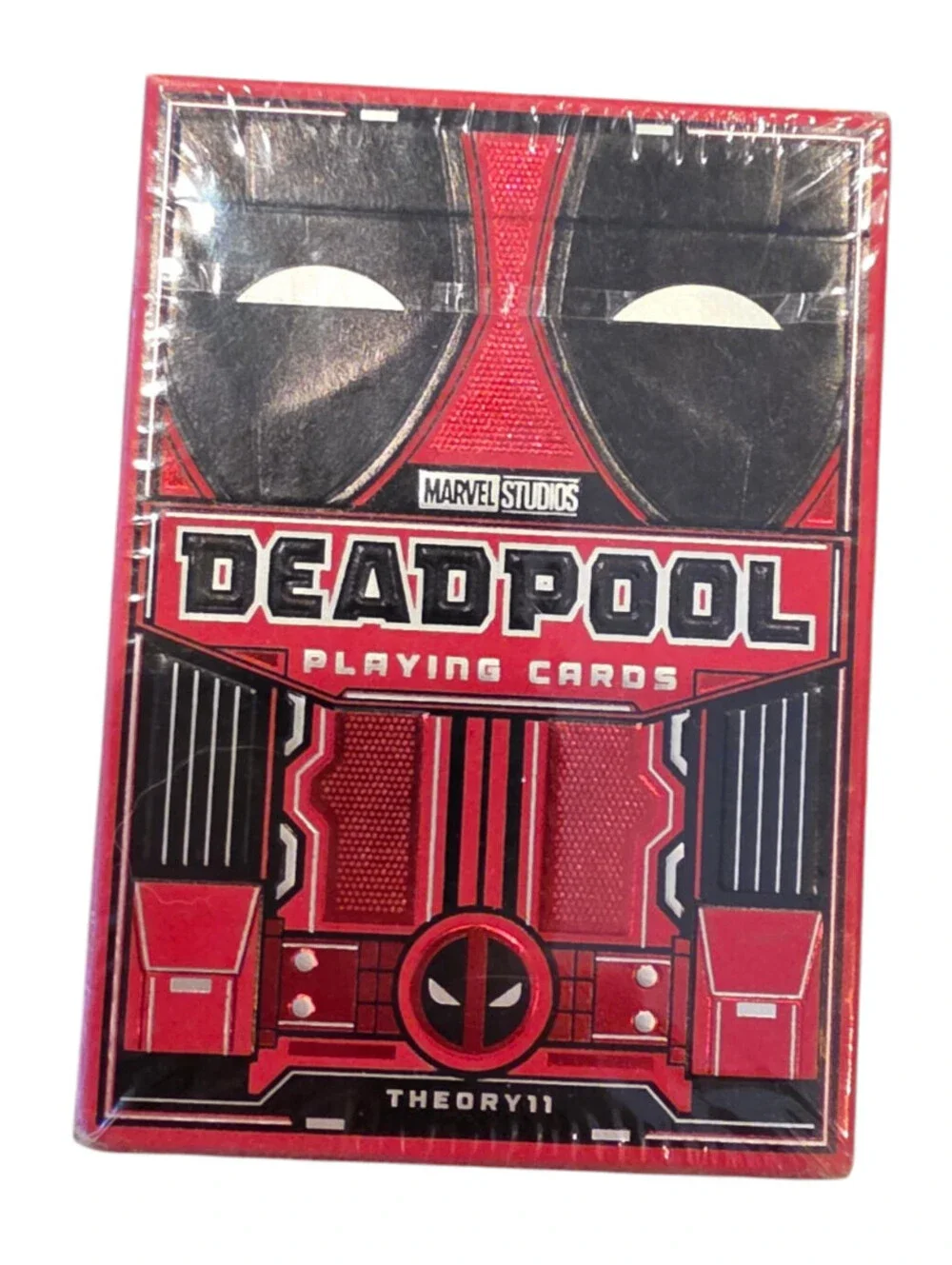 Official Marvel Studios Deadpool Playing Cards produced by theory11
