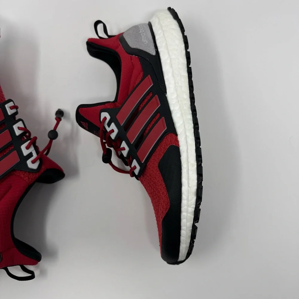 NC State Wolfpack adidas Ultraboost 1.0 Running Shoe Red/Black Men's‎ 8