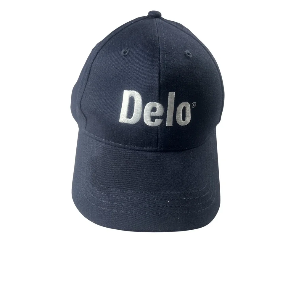 Blue Chevron Delo Trucker Style Hat‎ Strap Back