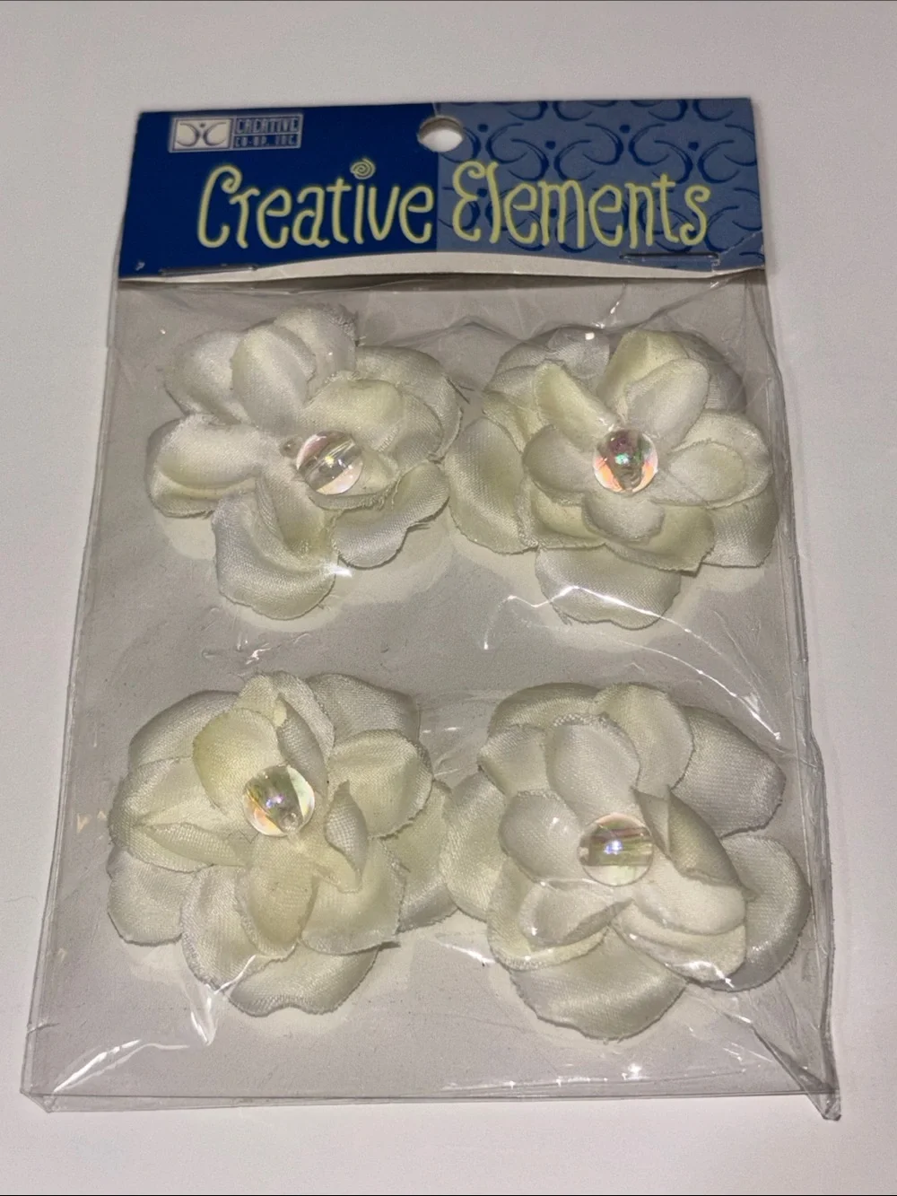 Scrapbook Embellishments NEW Scrapbook Sticker Flowers VtG Scrapbook Burlap