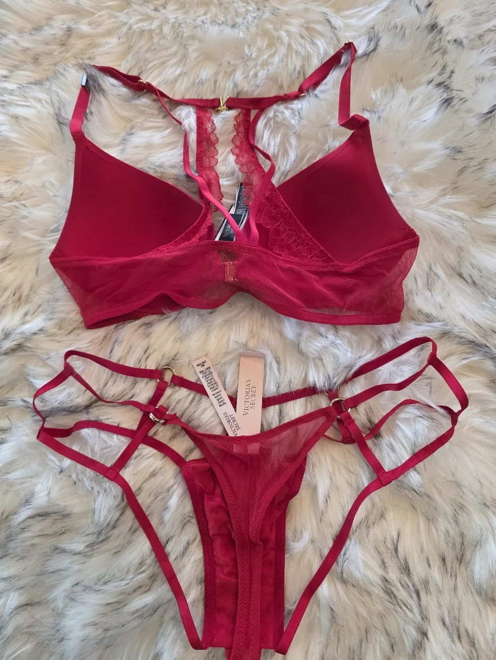 Victorias Secret cheeky red new
