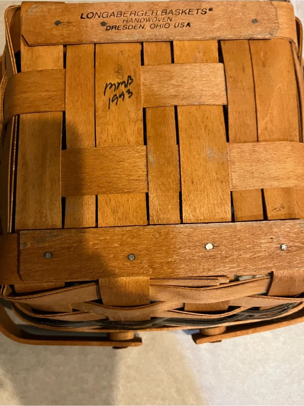 Longaberger few inside