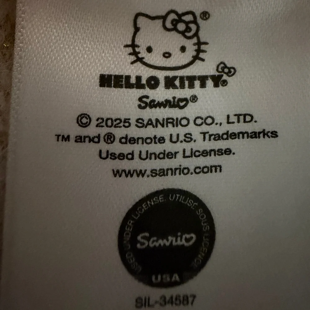 Sanrio measurements are