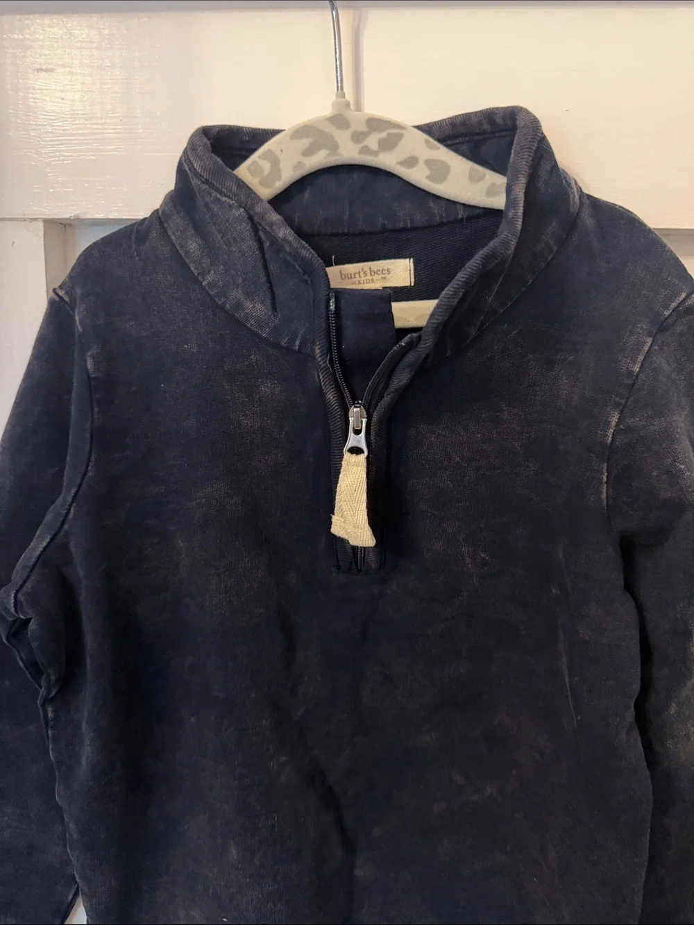 Burts Bees Baby cozy navy