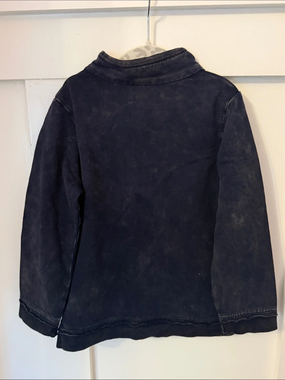 Burts Bees Baby cozy navy