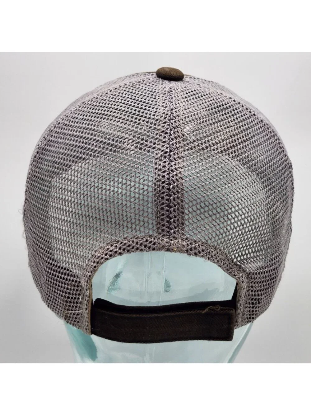 SweetWater Brewing Company Atlanta Georgia Mesh Trucker Hat Brown Gray