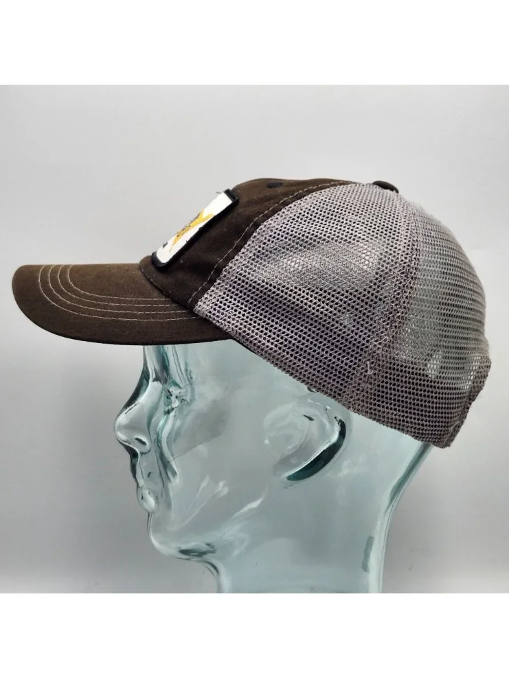 SweetWater Brewing Company Atlanta Georgia Mesh Trucker Hat Brown Gray