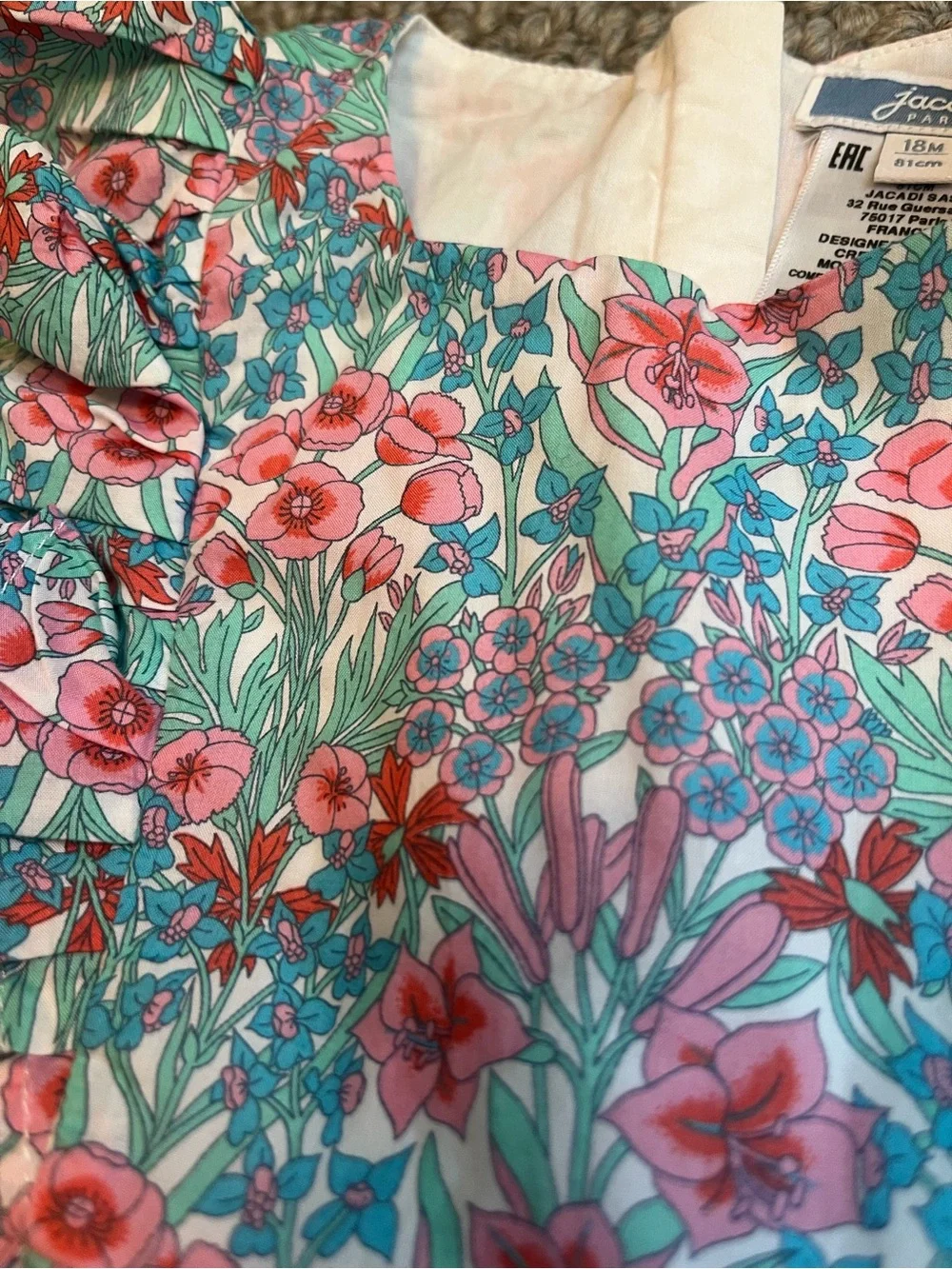 Jacadi carter floral