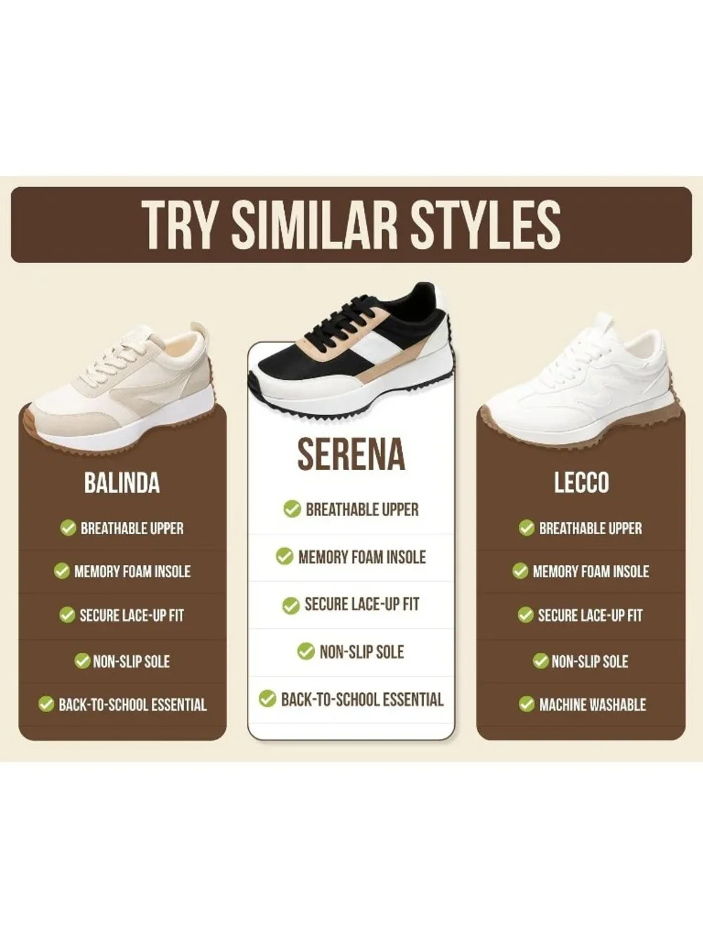 🆕Project Cloud Women's Apricot Sneakers Memory Foam Lightweight Lace Up