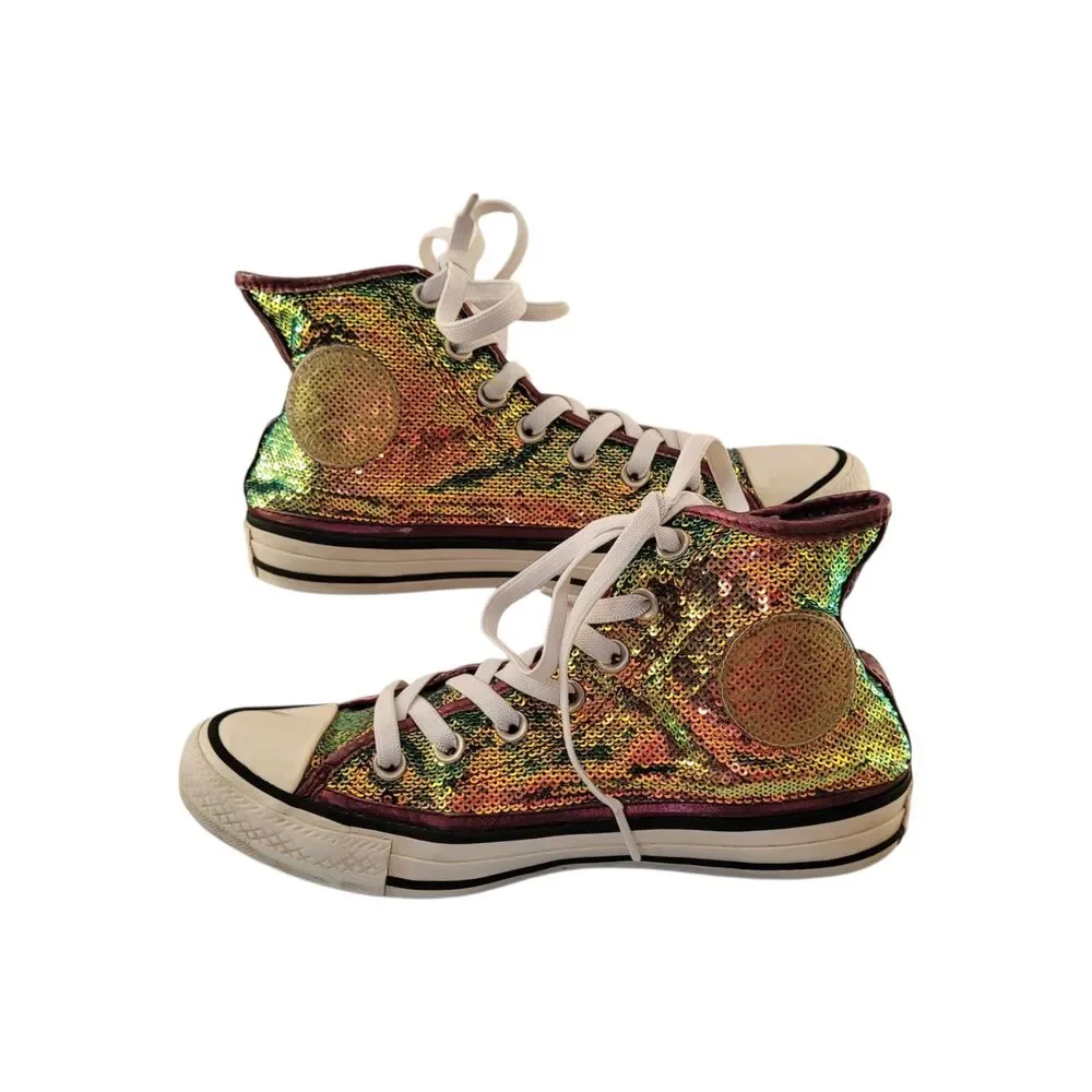 Converse Sequin High Tops