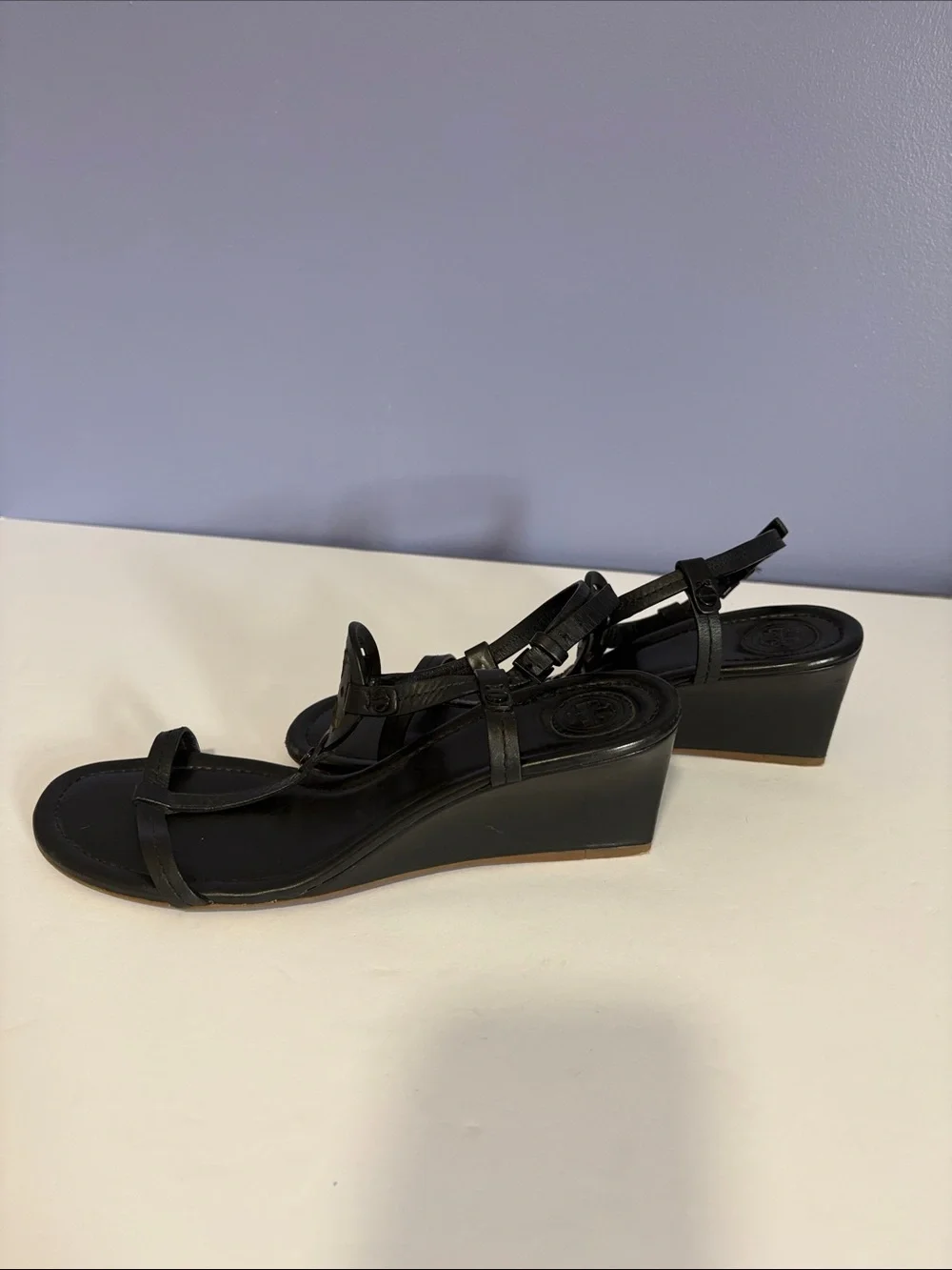 Tory Burch ankle featuring secure
