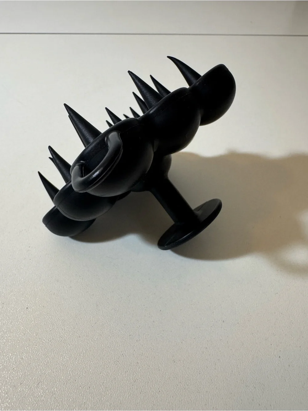 Black Silicone Shampoo Brush
