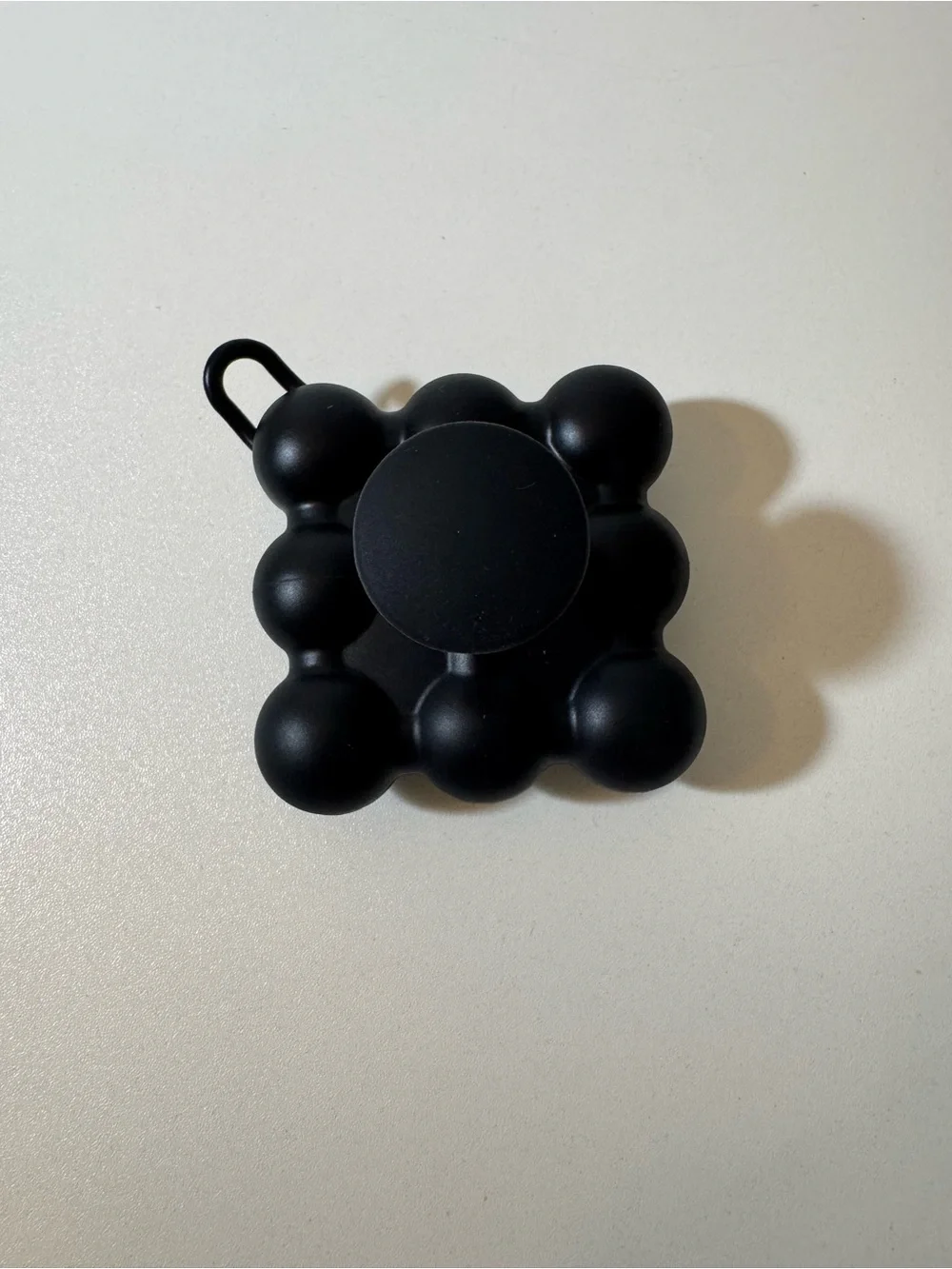 Black Silicone Shampoo Brush