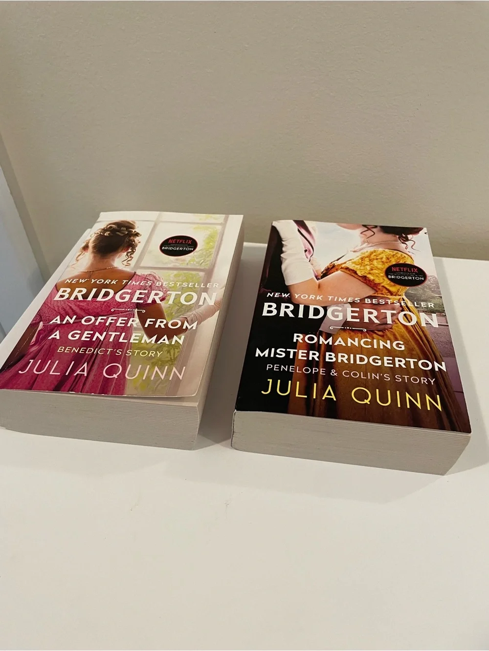 Bridgerton Paperback Books 3 & 4