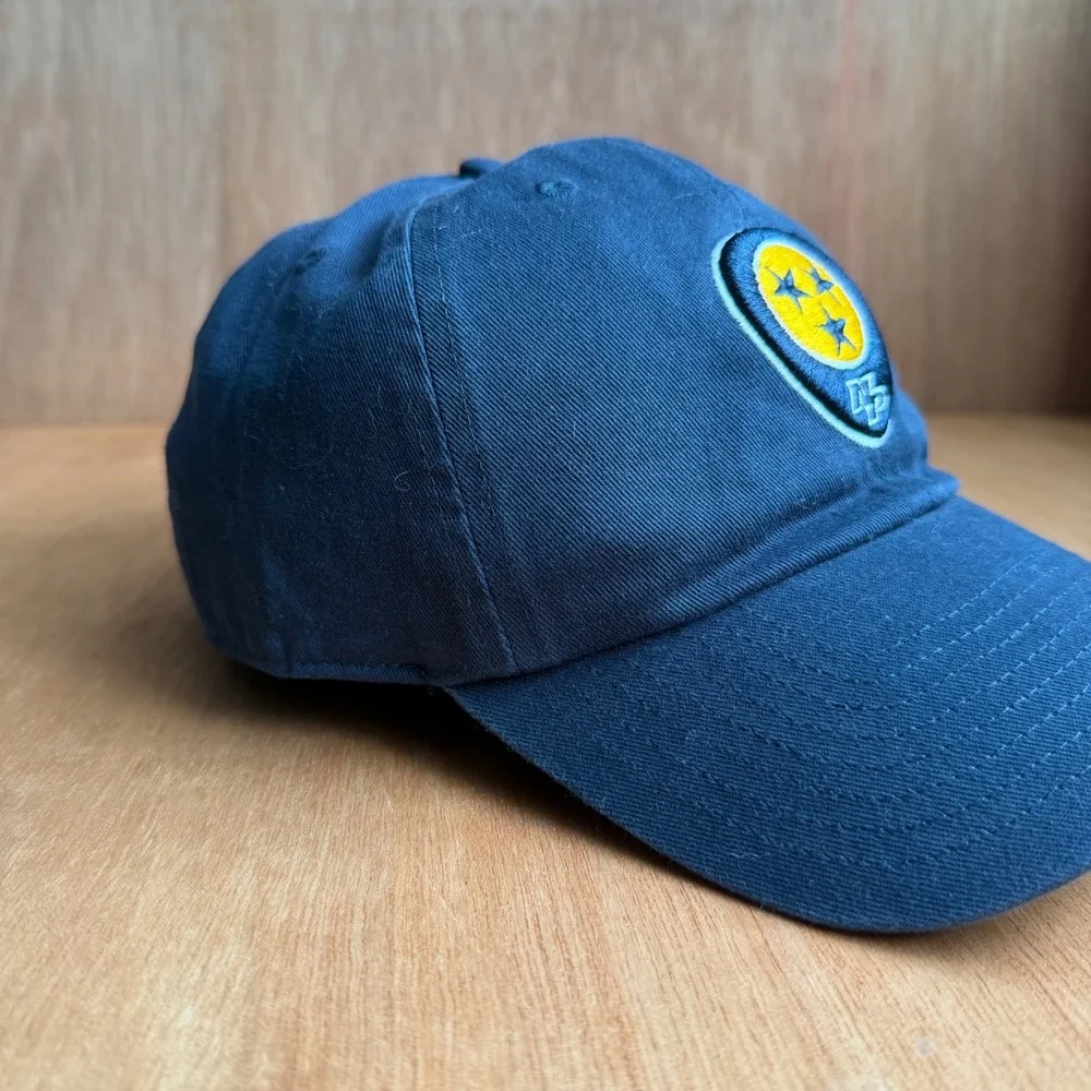 Nashville Predators NHL Navy Blue Guitar Pick Patch Adjustable Hat OSFA cap