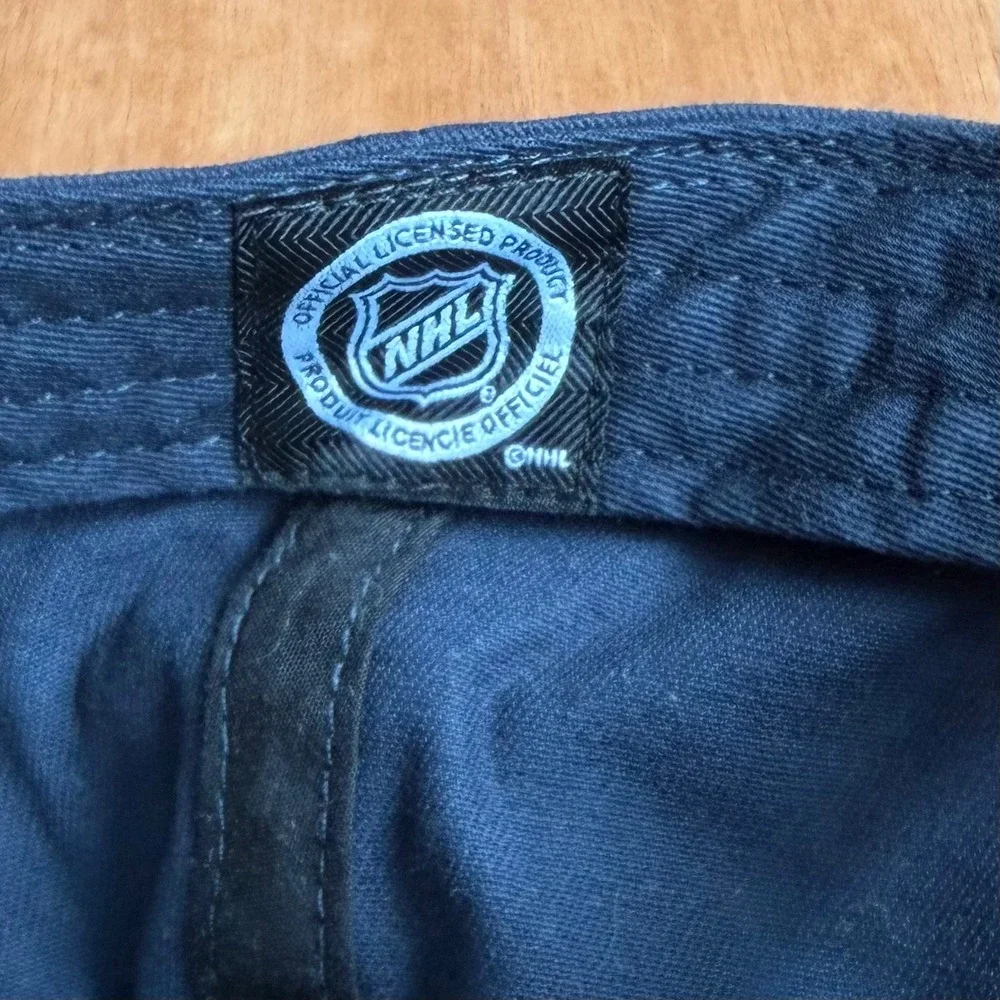 Nashville Predators NHL Navy Blue Guitar Pick Patch Adjustable Hat OSFA cap