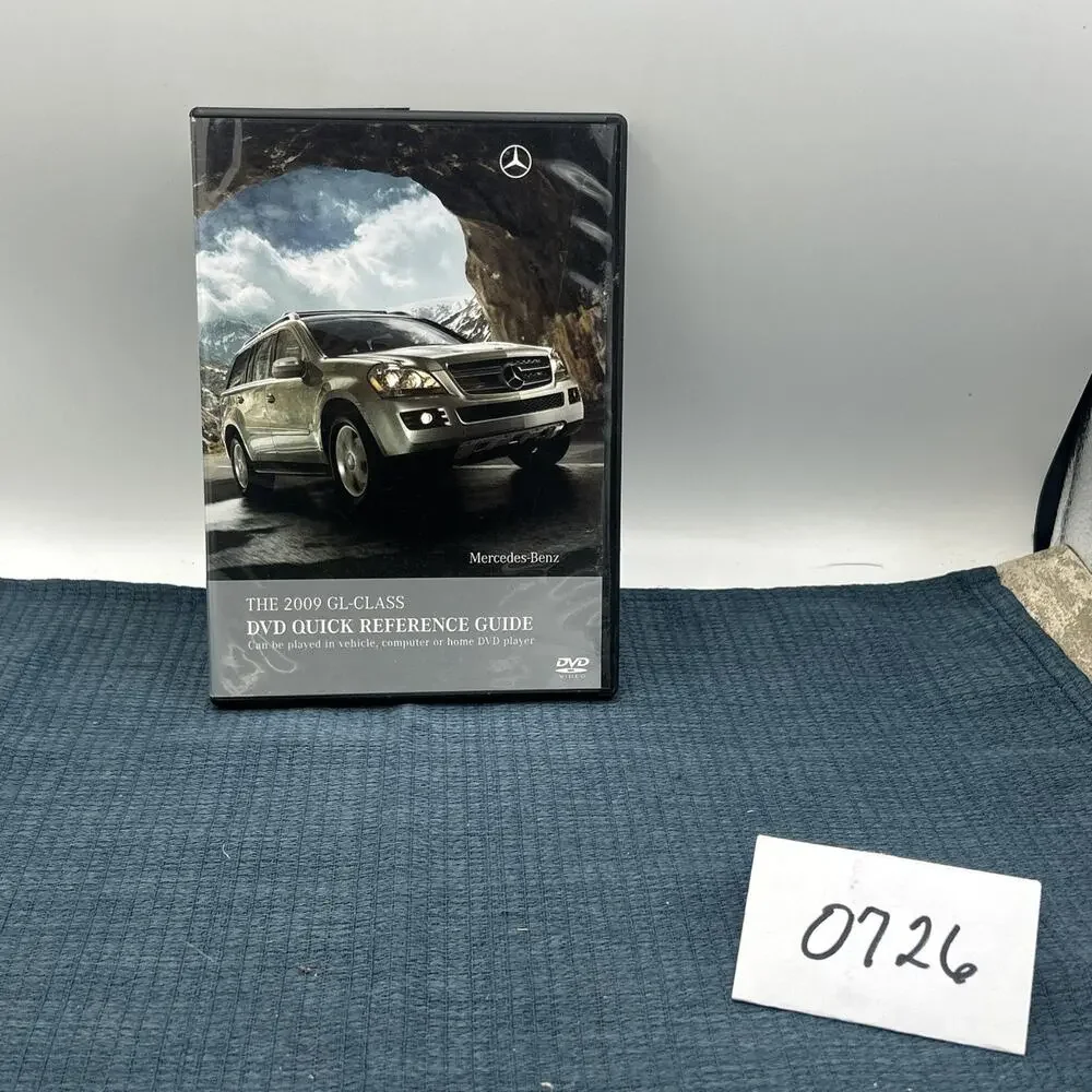 2009 MERCEDES BENZ GL-Class GL Class Quick Reference Guide DVD CD NEW OEM 09