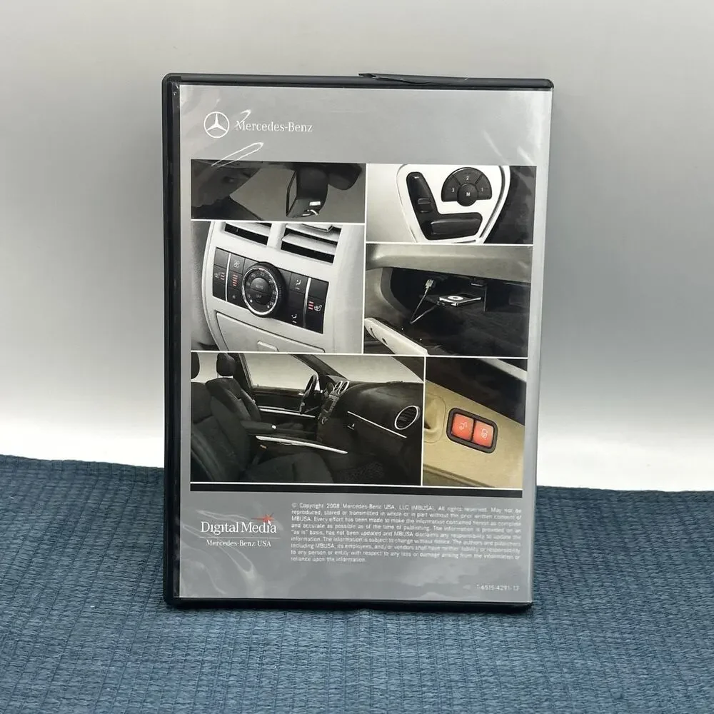 2009 MERCEDES BENZ GL-Class GL Class Quick Reference Guide DVD CD NEW OEM 09