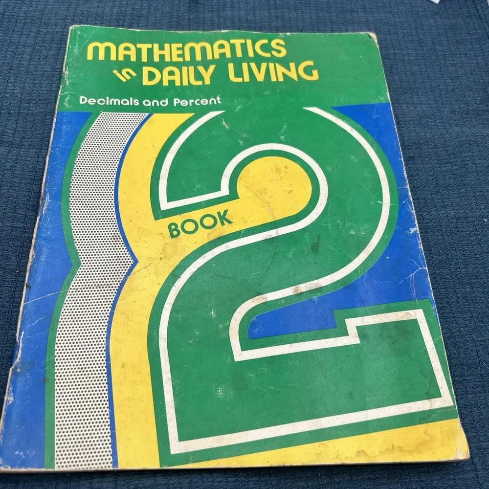 MATHEMATICS DAILY LIVING FRACTIONS BOOK 2 VINTAGE