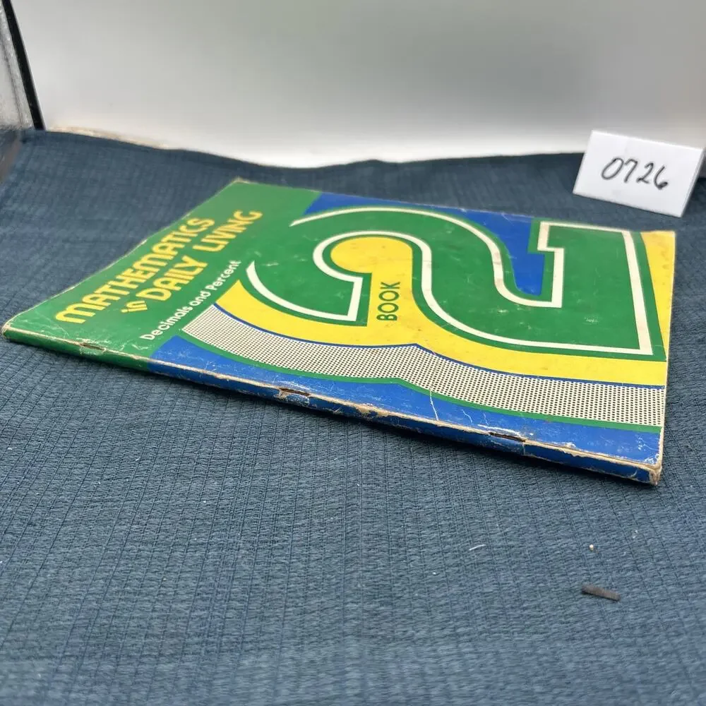 MATHEMATICS DAILY LIVING FRACTIONS BOOK 2 VINTAGE