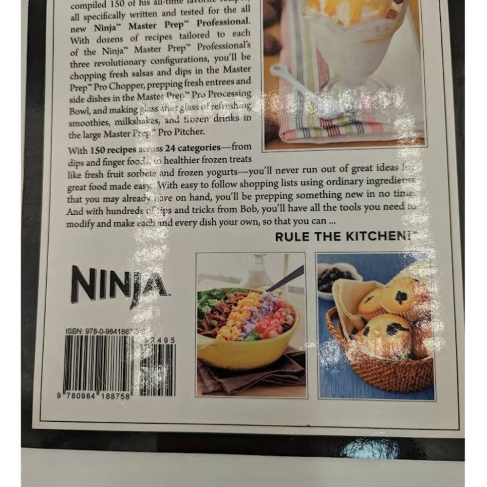 Bob Warden's Ninja Master Prep Professional Cookbook‎ Paperback