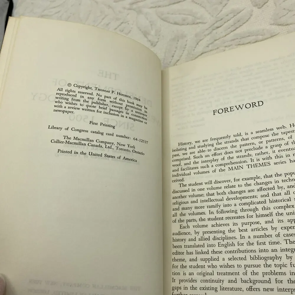 The Development Of Western Technology Since 1500 By Thomas Hughes