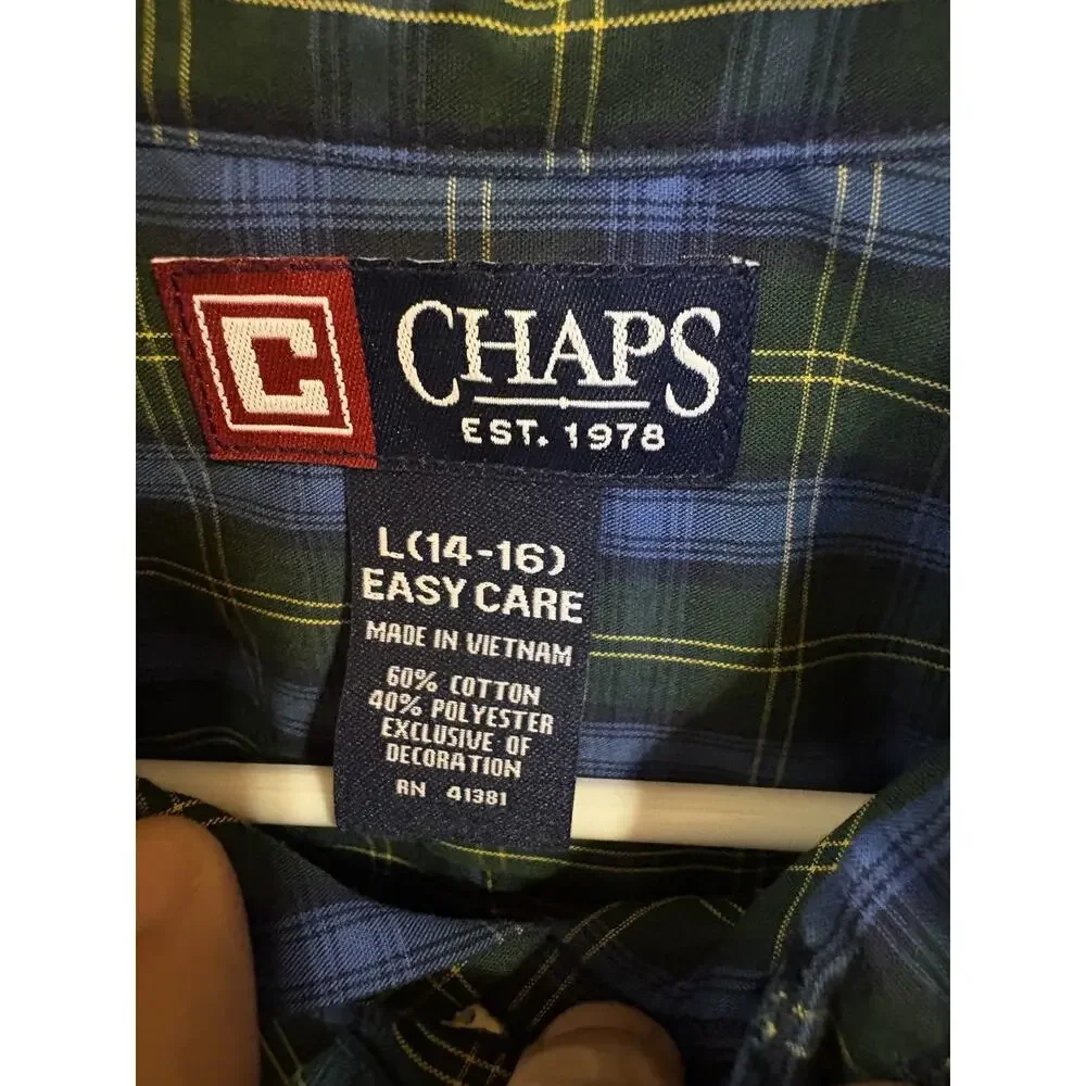 CHAPS EST. 1978 chaps blue