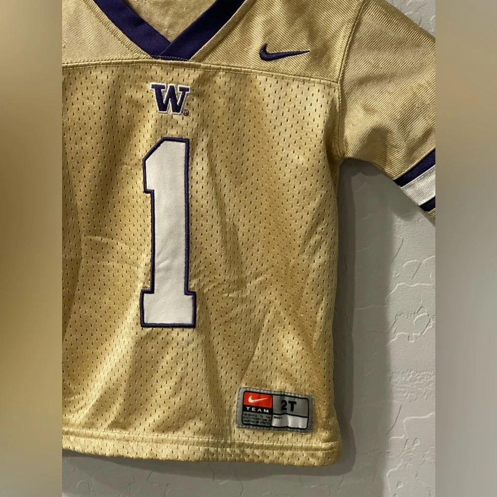 Vintage Nike‎ Washington Huskies Football Jersey Toddler 2T
