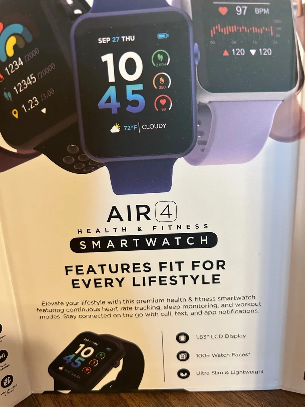 ITouch Wearables Air 4 air smartwatch