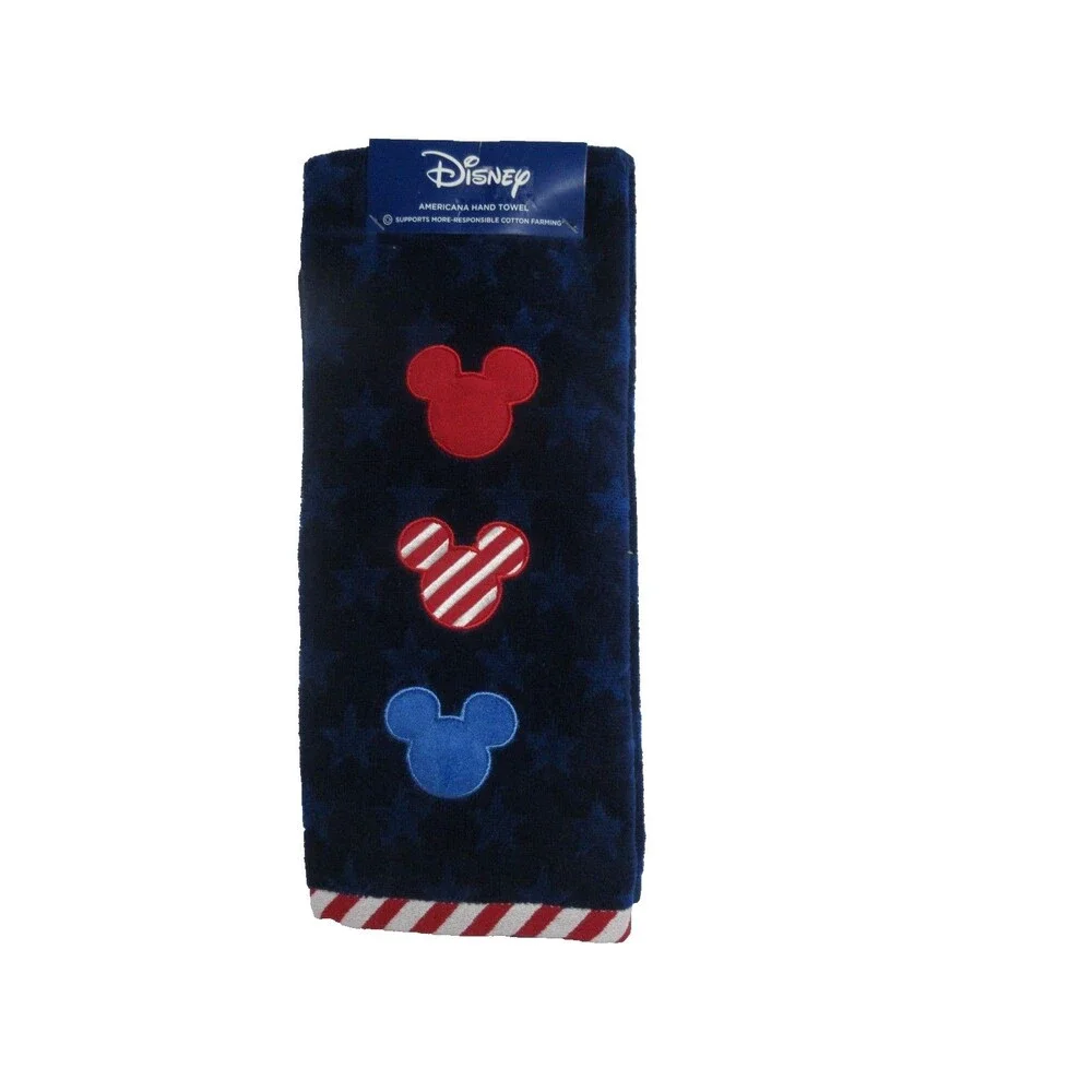 Celebrate Together™ Disney's Mickey Mouse Americana Hand Towel New 100% Cotton